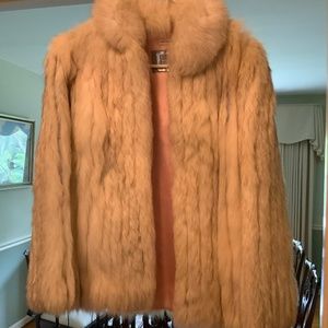 Vintage Fox Saga Fur Coat